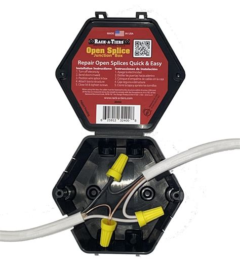 grounding conductor splice in 12 x 12 junction box|splice box fittings.